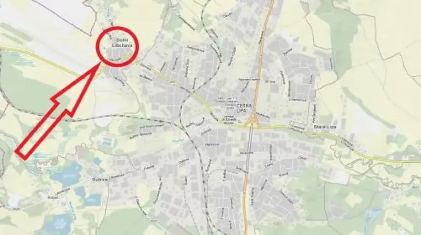 Prodej pozemku pro bydlení, Česká Lípa, 1285 m2