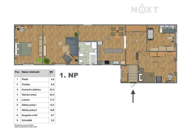 Prodej rodinného domu, Kryry, Nová, 155 m2