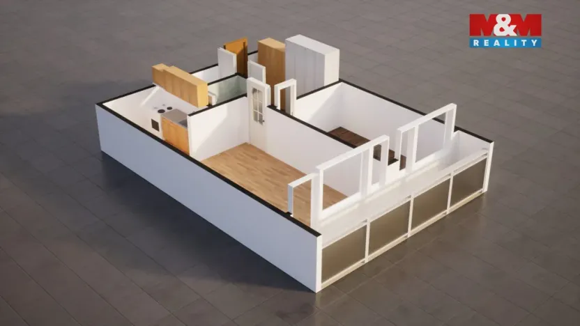 Prodej bytu 2+kk, Mladá Boleslav - Mladá Boleslav II, Havlíčkova, 42 m2