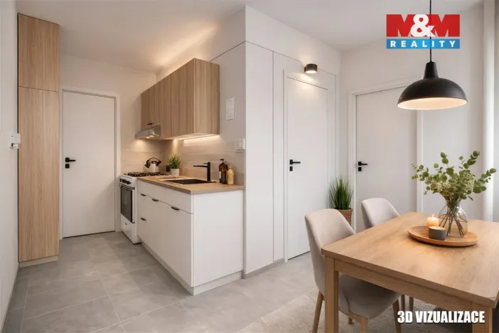 Prodej bytu 3+1, Ústí nad Labem - Ústí nad Labem-centrum, Malátova, 62 m2