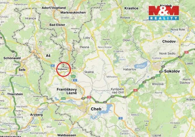 Prodej pozemku pro bydlení, Vojtanov, 1053 m2