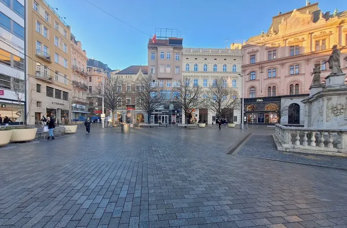 Pronájem obchodního prostoru, Brno, náměstí Svobody, 263 m2