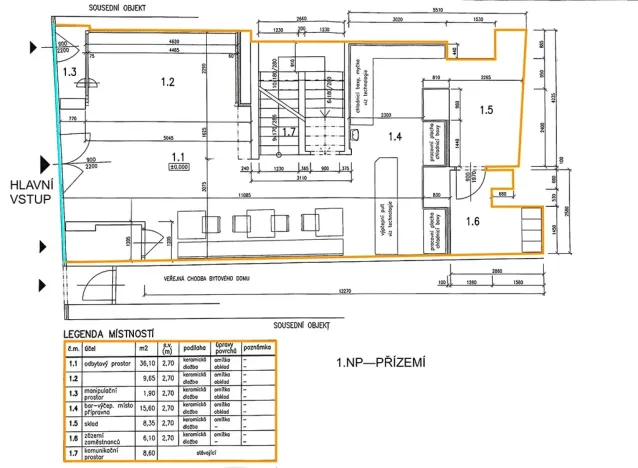 Pronájem obchodního prostoru, Brno, náměstí Svobody, 263 m2