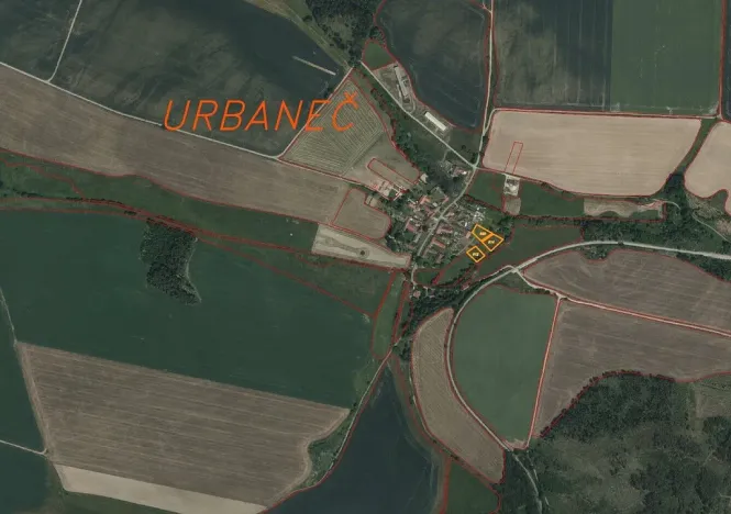 Prodej pozemku, Peč - Urbaneč, 2816 m2