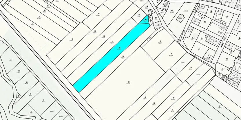 Prodej podílu louky, Mělník, 2446 m2