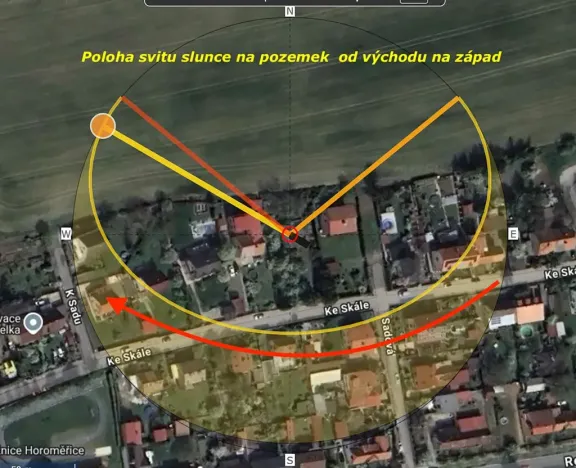 Prodej pozemku pro bydlení, Horoměřice, Ke Skále, 1108 m2
