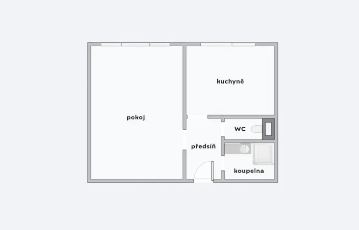 Prodej bytu 1+1, Plzeň - Jižní Předměstí, Čermákova, 39 m2