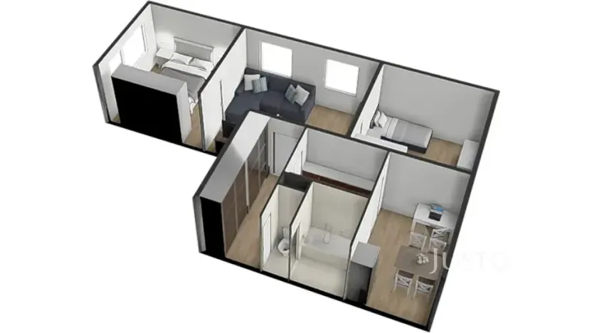 Prodej bytu 3+1, Písek, Na Stínadlech, 64 m2