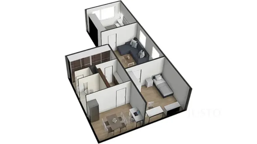 Prodej bytu 3+1, Písek, Na Stínadlech, 64 m2