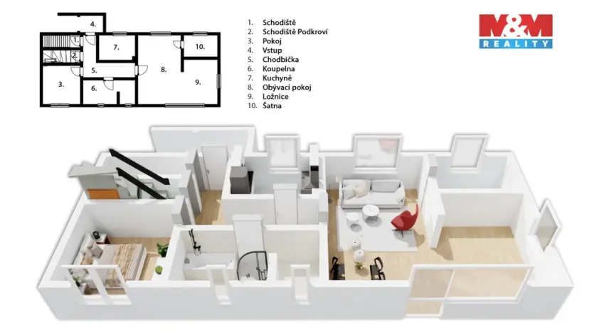 Prodej rodinného domu, Káraný, K Přívozu, 147 m2