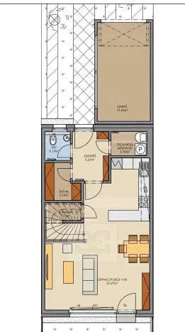 Pronájem rodinného domu, Praha - Dolní Měcholupy, 102 m2