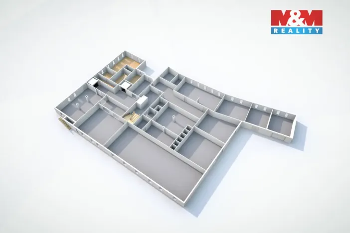 Prodej skladu, Jílové, Teplická, 3160 m2