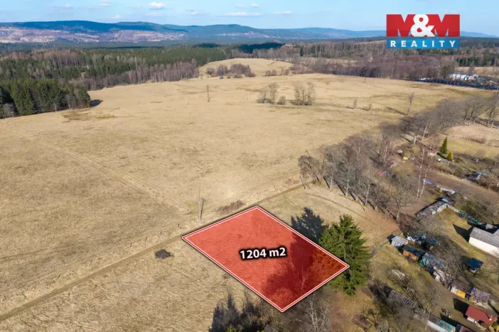 Prodej pozemku pro bydlení, Jindřichovice, 1204 m2