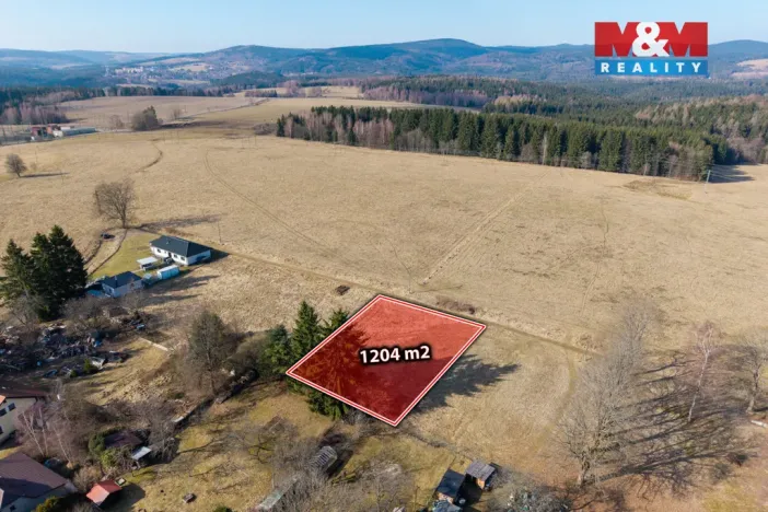 Prodej pozemku pro bydlení, Jindřichovice, 1204 m2