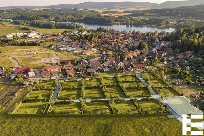 Prodej pozemku pro bydlení, Horní Planá, 842 m2