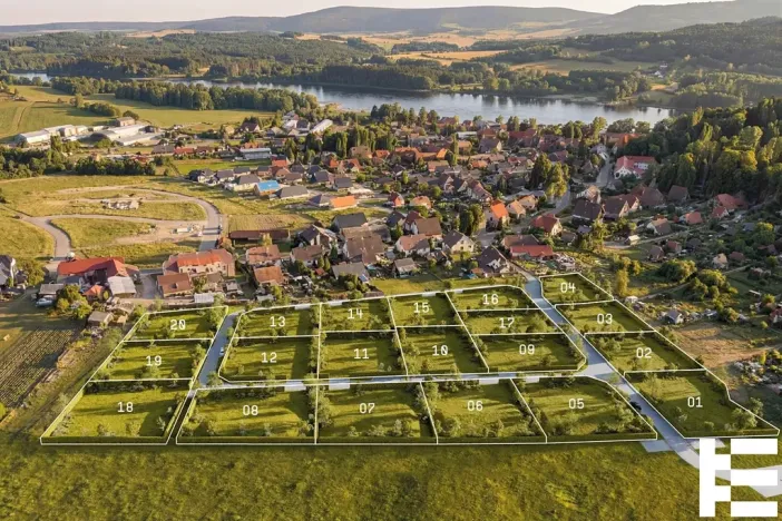 Prodej pozemku pro bydlení, Horní Planá, 875 m2