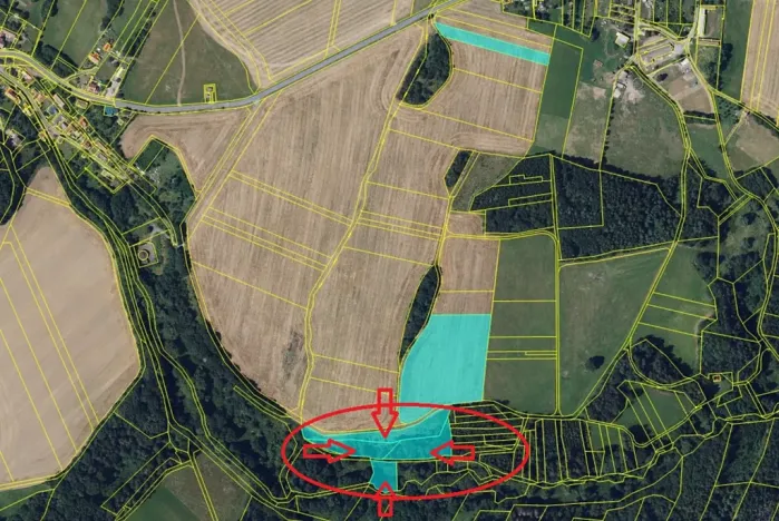 Prodej podílu pozemku, Suchdol, 3247 m2