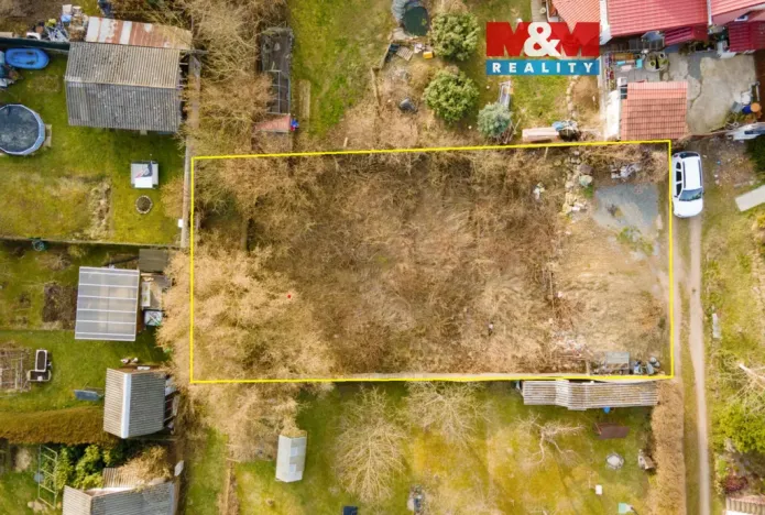 Prodej zahrady, Stod, 466 m2