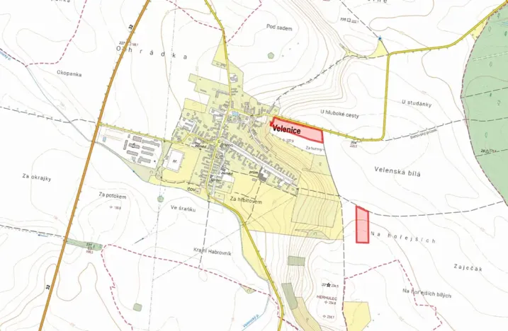 Prodej louky, Velenice, 15133 m2