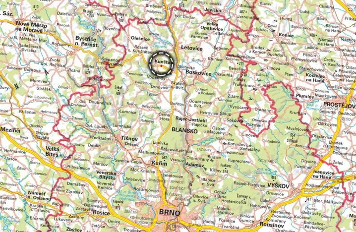 Prodej pole, Kunštát, 6953 m2