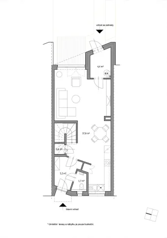 Prodej bytu 4+kk, Milovice, Topolová, 110 m2