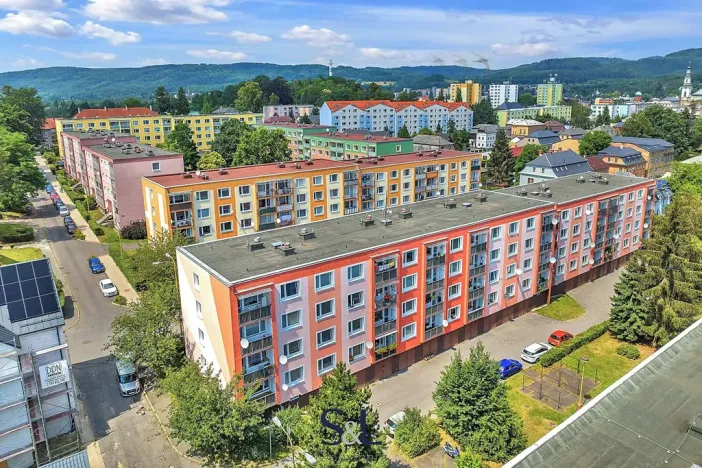 Pronájem bytu 1+1, Nový Bor, Palackého, 34 m2