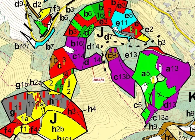Dražba lesa, Český Dub, 2709 m2