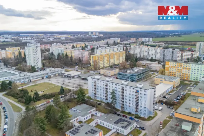 Pronájem bytu 1+1, Plzeň - Skvrňany, Karla Steinera, 36 m2