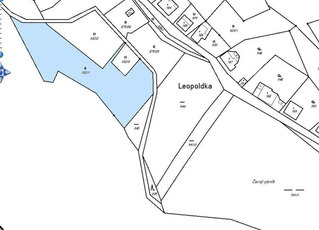 Prodej louky, Velký Šenov - Leopoldka, 3266 m2