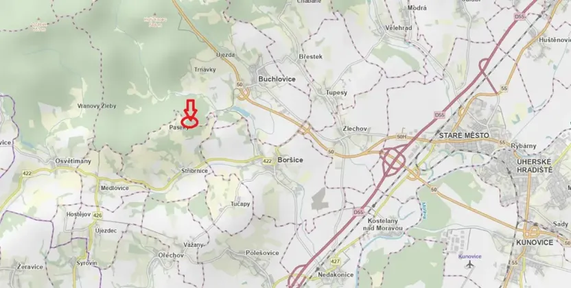 Prodej lesa, Stříbrnice, 2595 m2