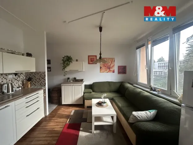 Pronájem bytu 1+1, Ústí nad Labem - Severní Terasa, Větrná, 35 m2