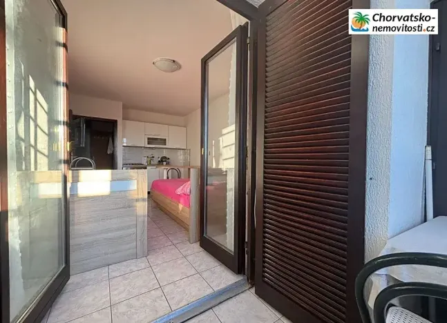 Prodej bytu 1+kk, Gajac, Chorvatsko, 22 m2