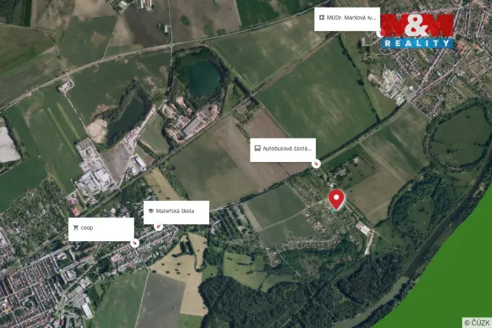 Prodej zahrady, Hodonín, 2251 m2