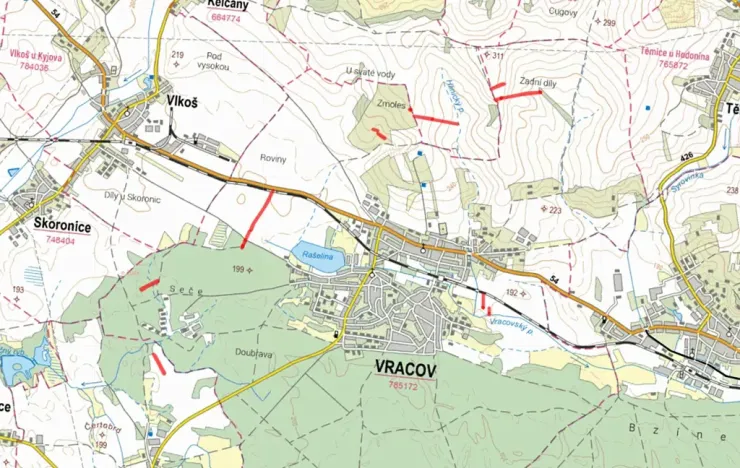 Prodej pole, Bzenec, 20471 m2