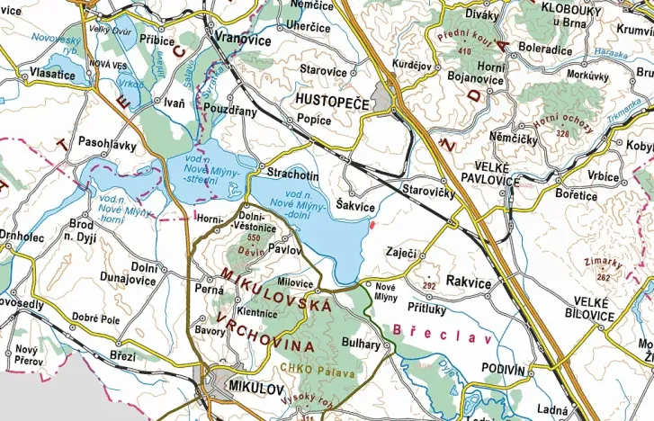 Prodej pole, Šakvice, 14834 m2