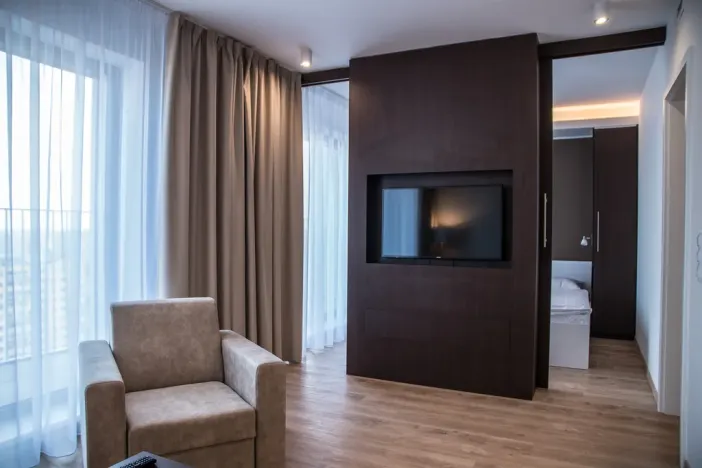 Pronájem bytu 1+kk, Praha - Stodůlky, Mukařovského, 42 m2