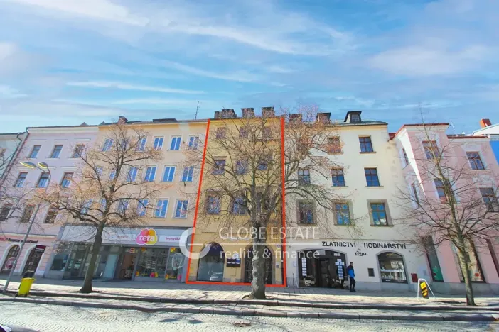 Prodej kanceláře, Jihlava, Masarykovo náměstí, 1141 m2