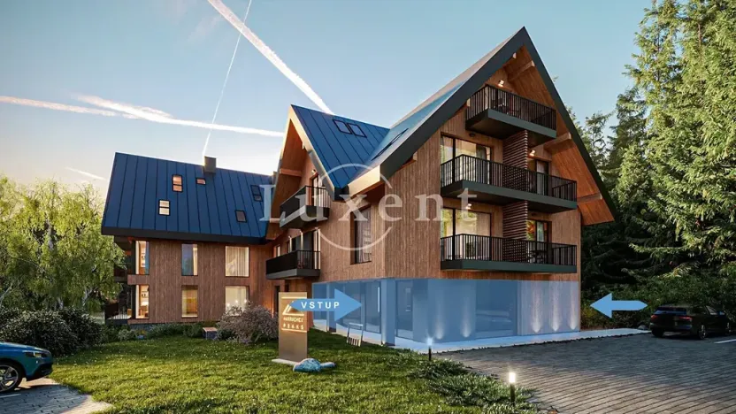 Pronájem obchodního prostoru, Harrachov, 108 m2