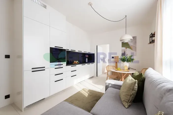 Pronájem bytu 2+kk, Praha - Vršovice, Krymská, 39 m2