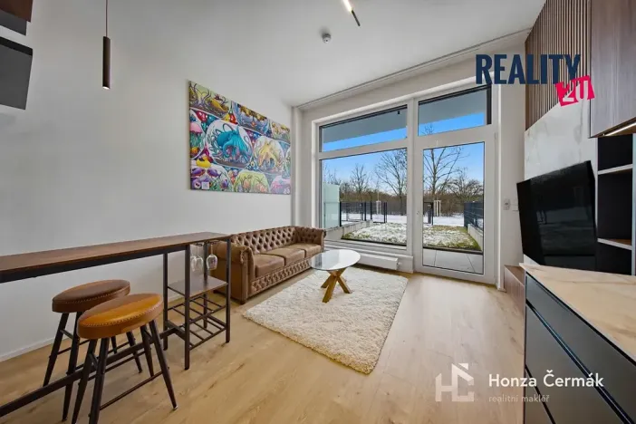 Pronájem bytu 1+kk, Brno, 42 m2