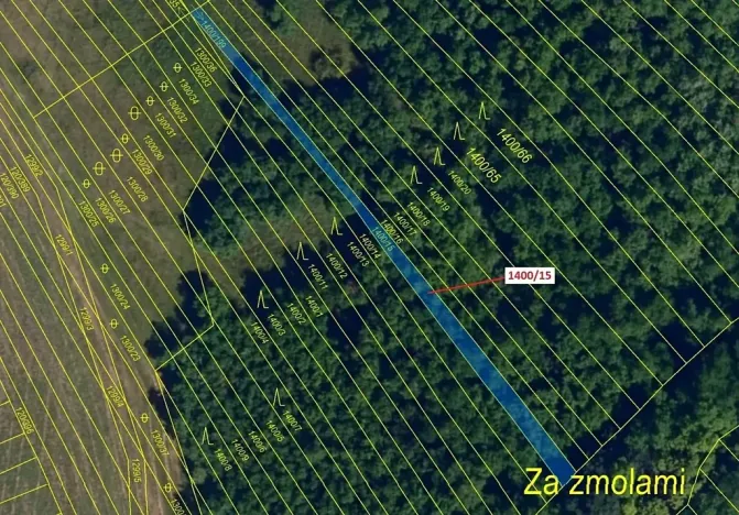 Dražba lesa, Ivančice, 255 m2