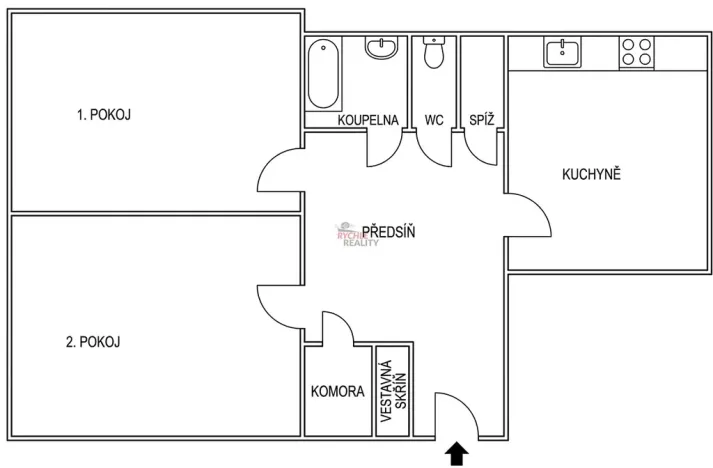 Pronájem bytu 2+1, Ostrava, Zámecká, 70 m2