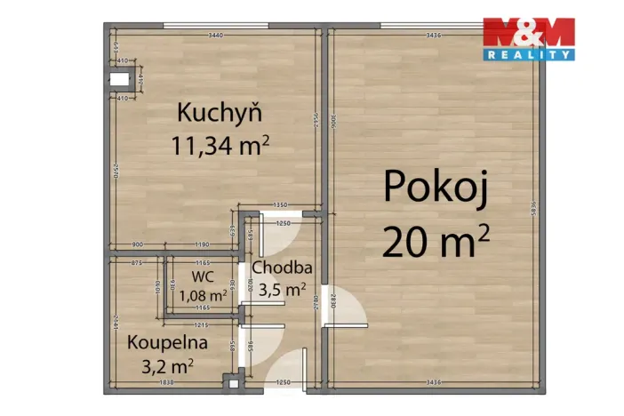 Prodej bytu 1+1, Plzeň - Jižní Předměstí, Čermákova, 43 m2