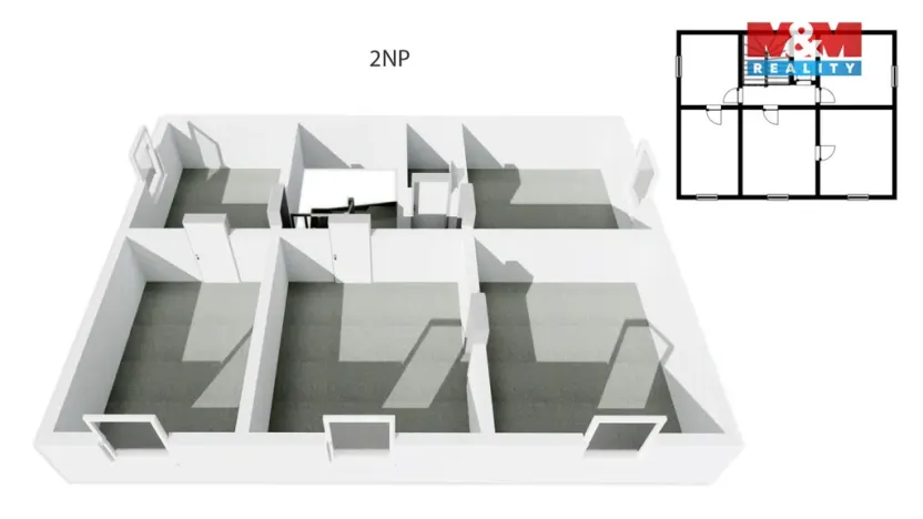 Prodej rodinného domu, Chomutice, 260 m2
