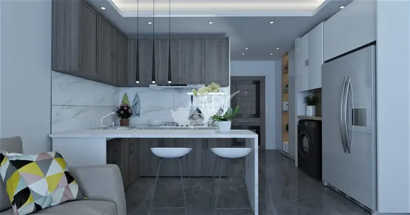 Prodej bytu 1+kk, Trikomo, Kypr, 45 m2