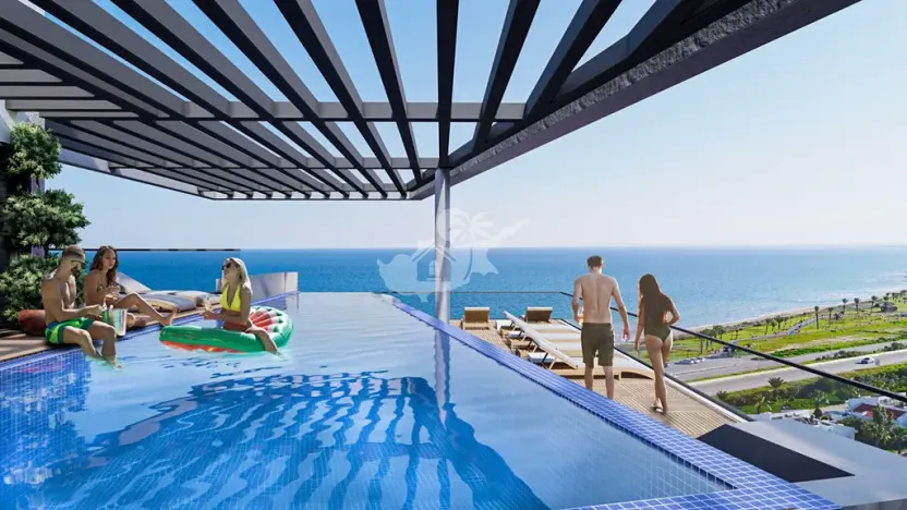 Prodej bytu 2+kk, Trikomo, Kypr, 52 m2