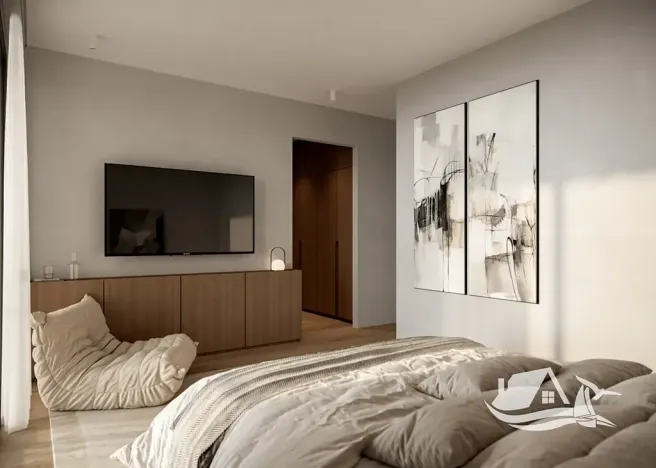 Prodej bytu 1+1, Pafos, Kypr, 51 m2