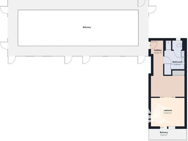 Prodej bytu 1+kk, Santa Maria, Kapverdy, 38 m2