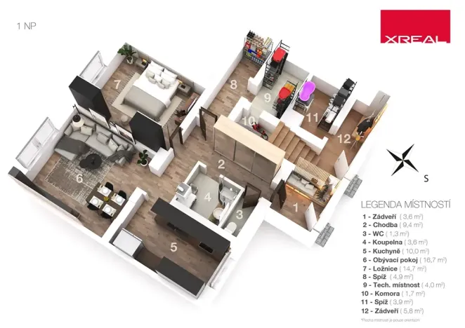 Prodej rodinného domu, Kladno, Otevřená, 141 m2