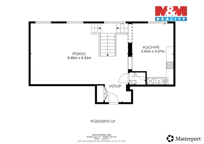 Prodej atypického bytu, Bohumín - Nový Bohumín, Čáslavská, 125 m2
